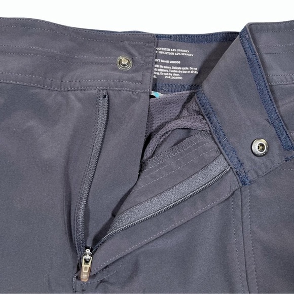 L.L. Bean Comfort Trail Skort Skirt Charcoal Gray Size 6 Style Number 288936 - Picture 4 of 8